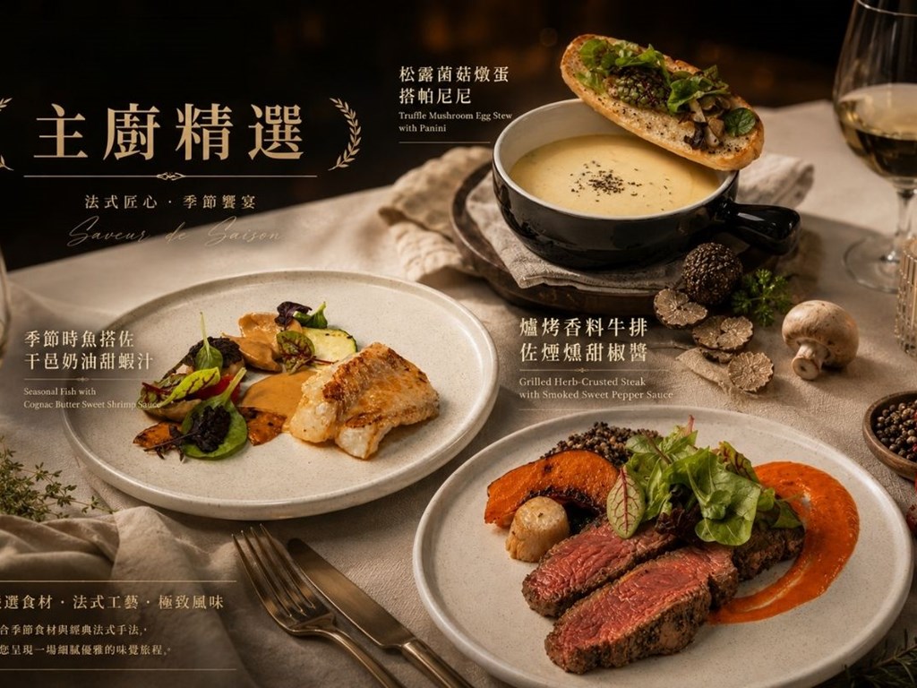 【i hotel中壢館】經典法式・匠心之作：全新晨曦饗宴 奢華登場