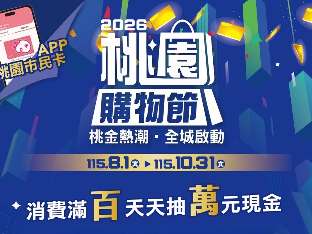 【2026桃園購物節】好禮天天抽！