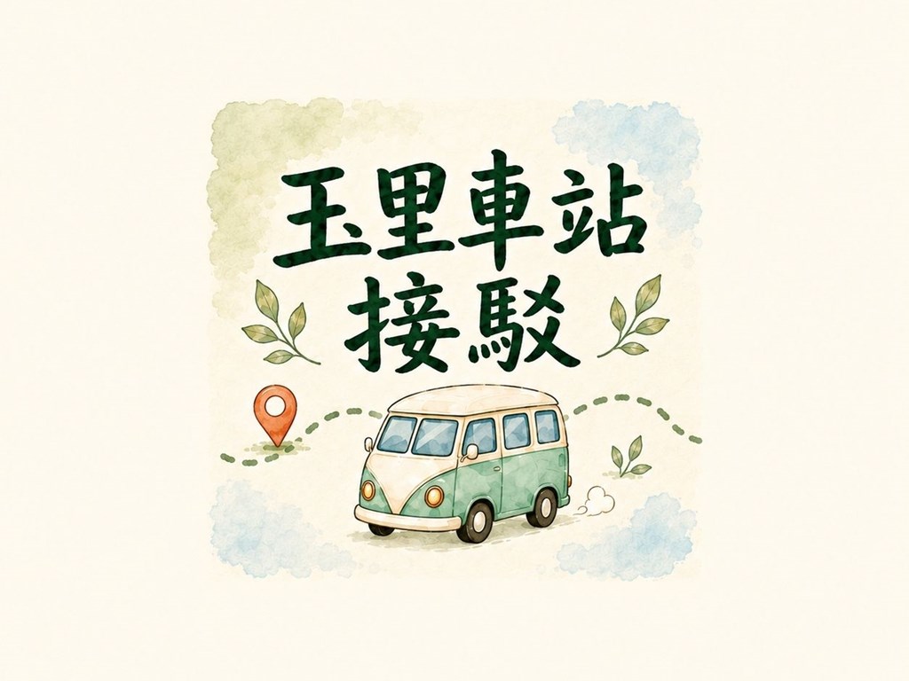 玉里車站接駁時刻表(僅服務住宿旅客)