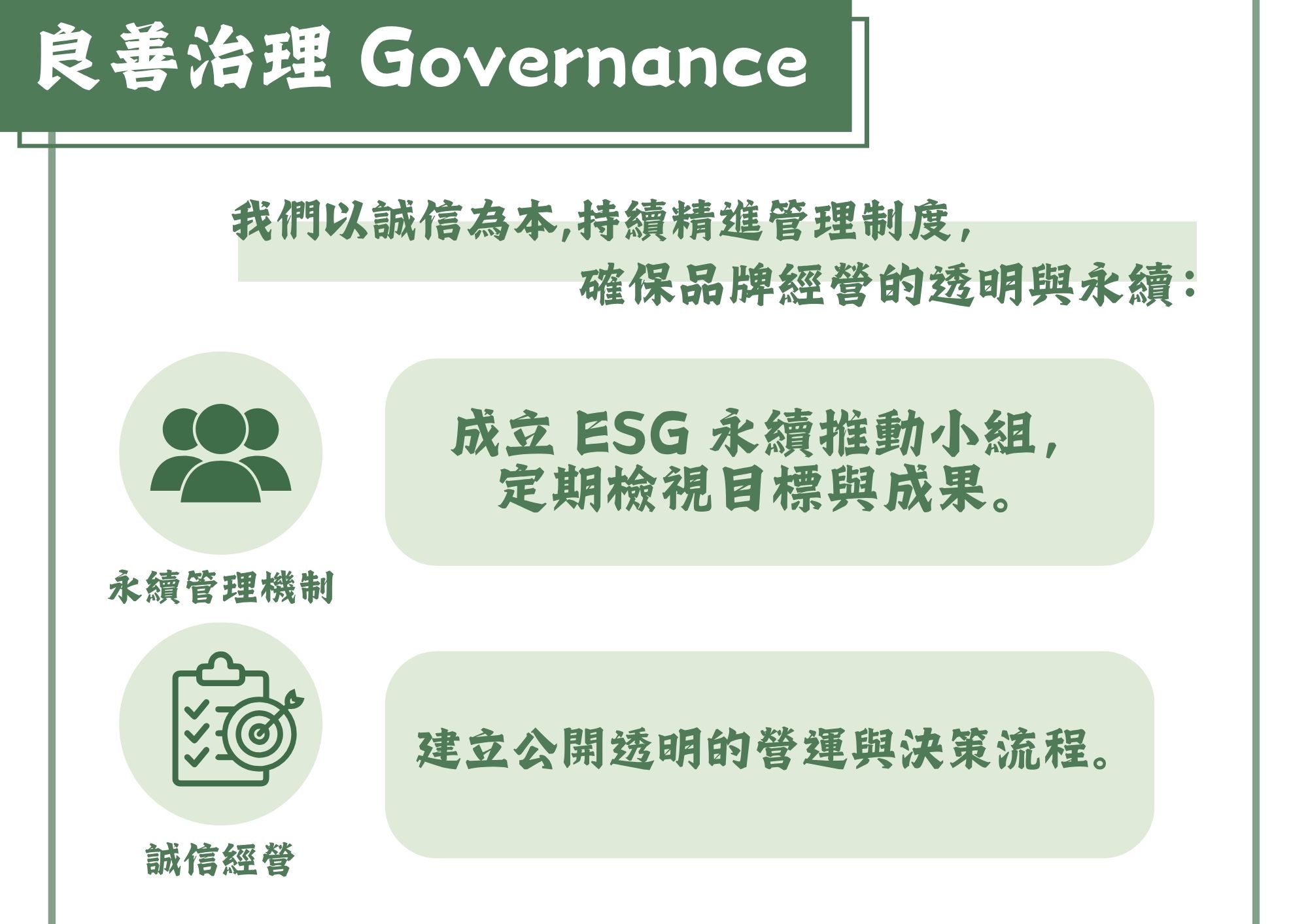 安通溫泉飯店永續政策