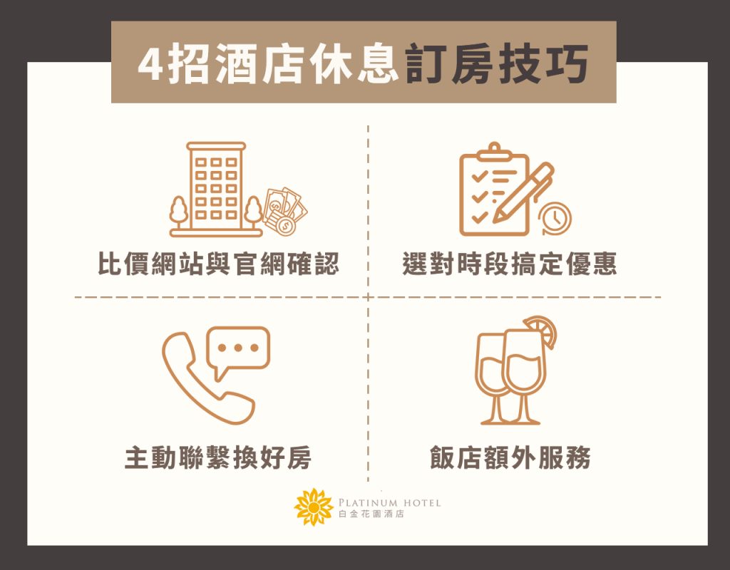 4招酒店休息訂房技巧