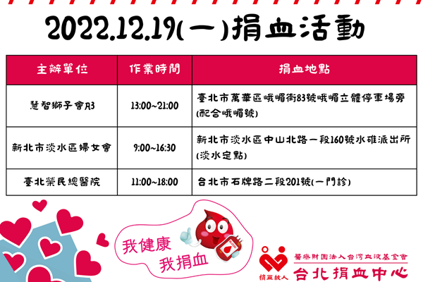 ❗️❗️缺血缺血❗️❗️天使青旅 台北西門和您一起支持熱血卷起手臂